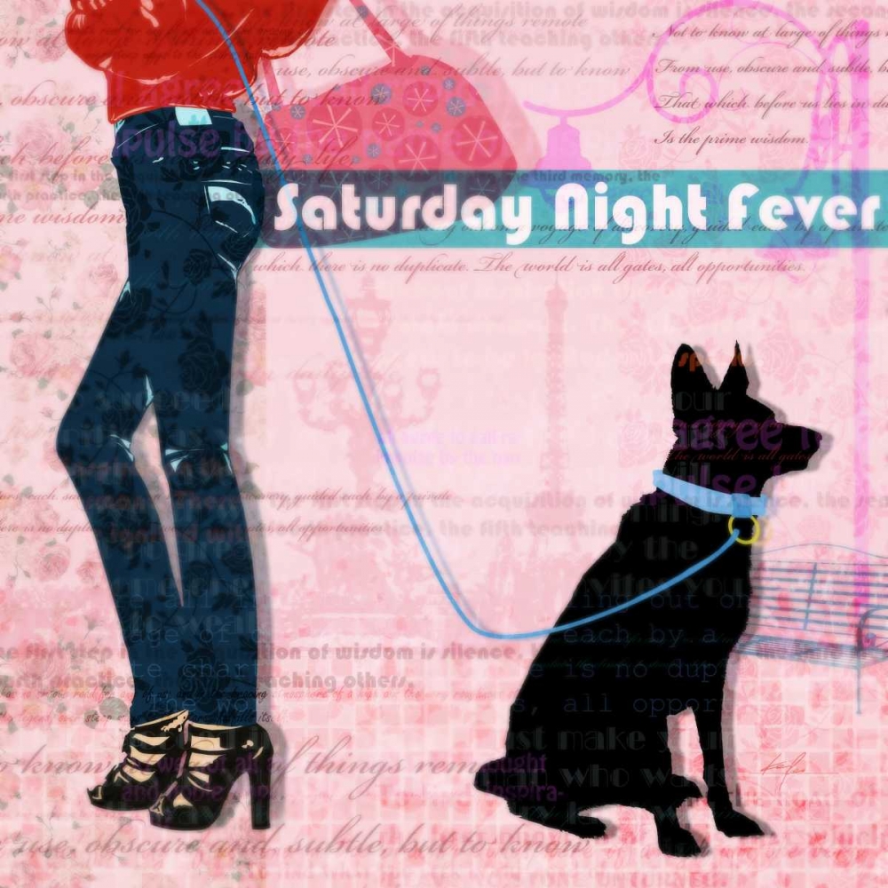 Saturday Night art print by Ken Roko for $57.95 CAD