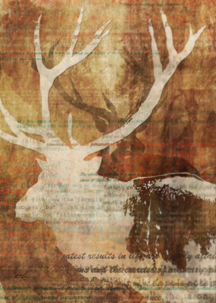 Stag Story 2 art print by Ken Roko for $57.95 CAD