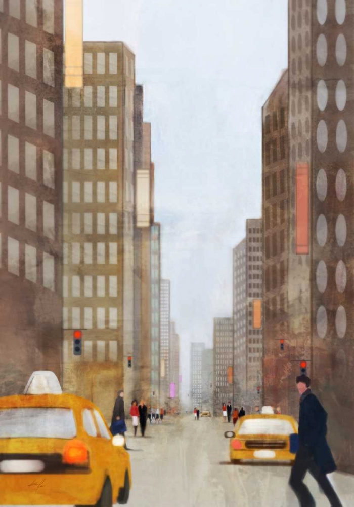 Jaywalk 1 art print by Ken Roko for $57.95 CAD