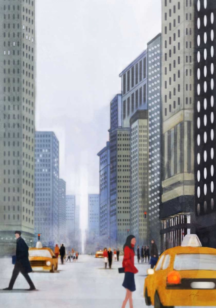 Jaywalk 2 art print by Ken Roko for $57.95 CAD