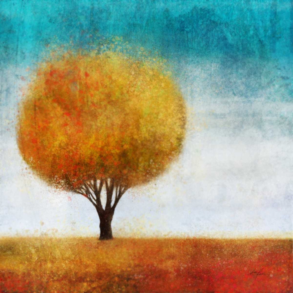 Golden Tree 2 art print by Ken Roko for $57.95 CAD