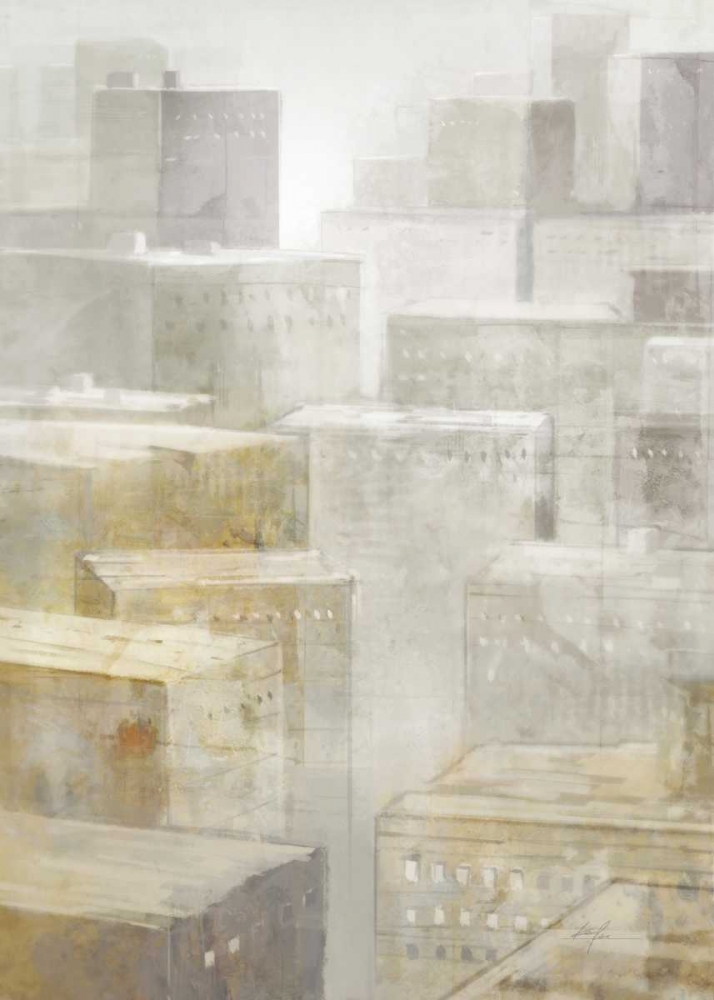 City Fog 1 art print by Ken Roko for $57.95 CAD