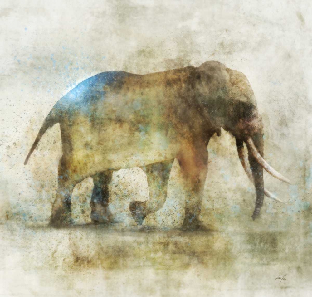 Pachyderm Dance 1-Revised art print by Ken Roko for $57.95 CAD