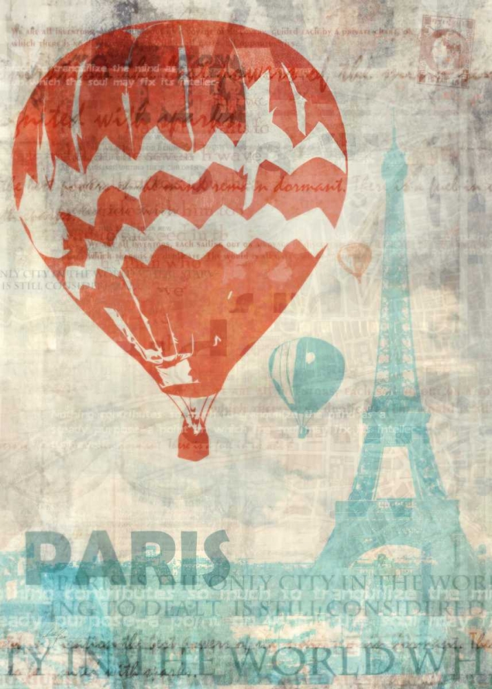 Paris Travel art print by Ken Roko for $57.95 CAD