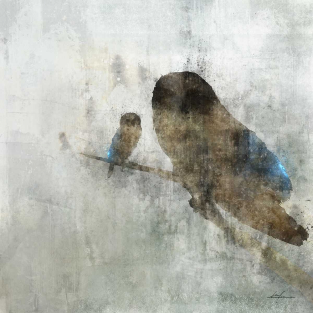 Mama Owl and Baby art print by Ken Roko for $57.95 CAD