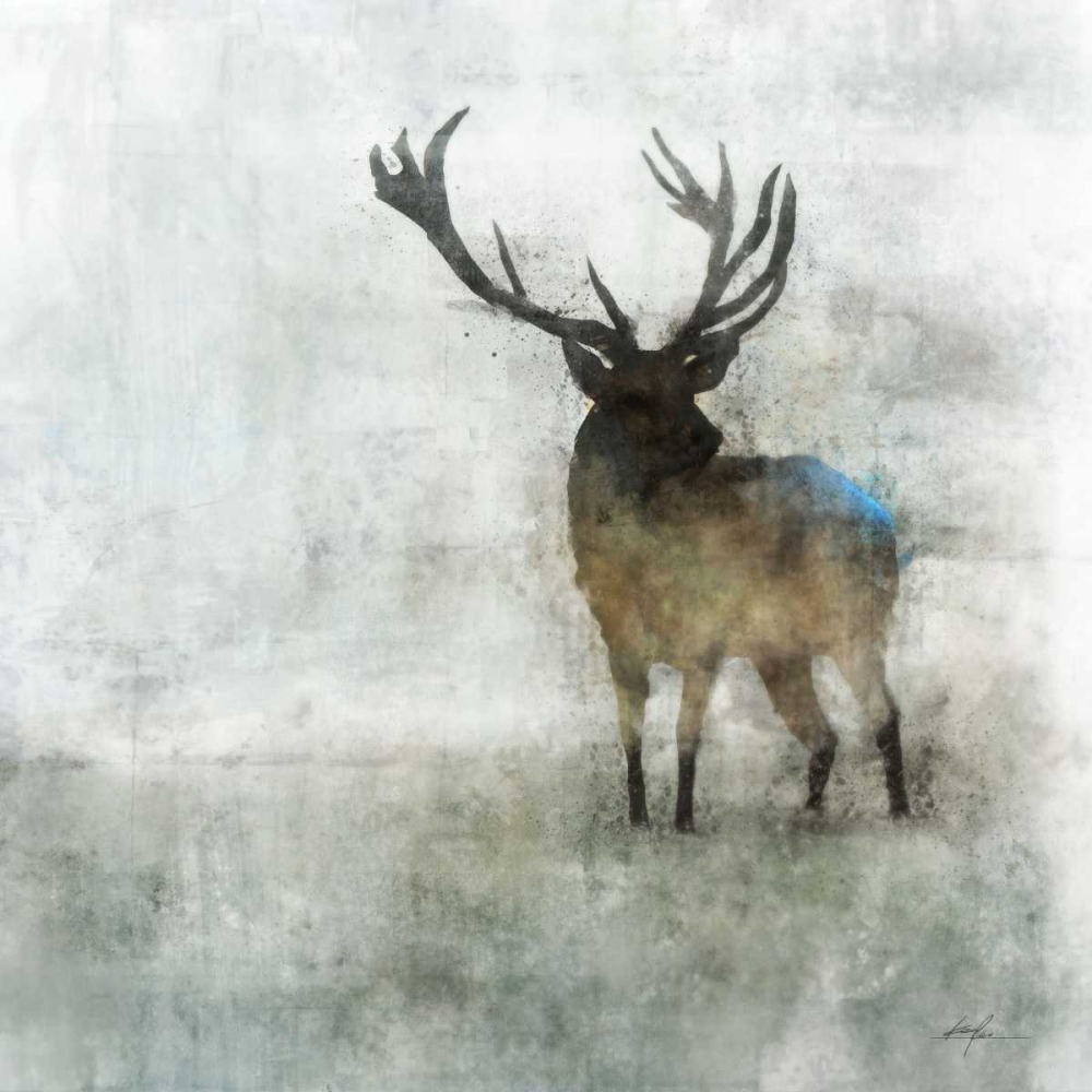 Silent Stag art print by Ken Roko for $57.95 CAD