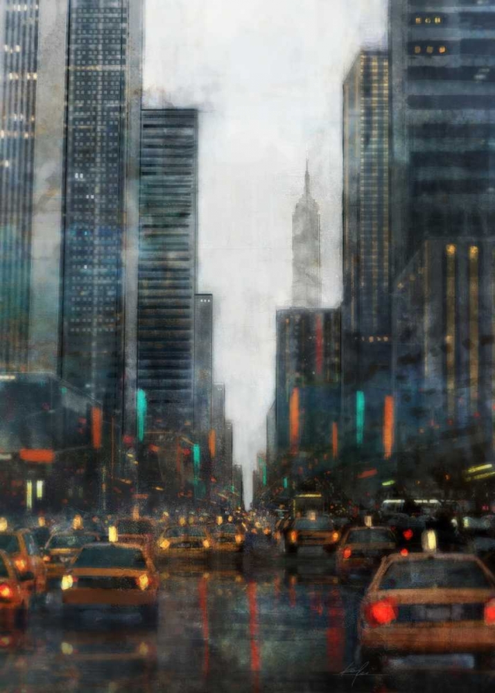 New York After Hours-Square art print by Ken Roko for $57.95 CAD