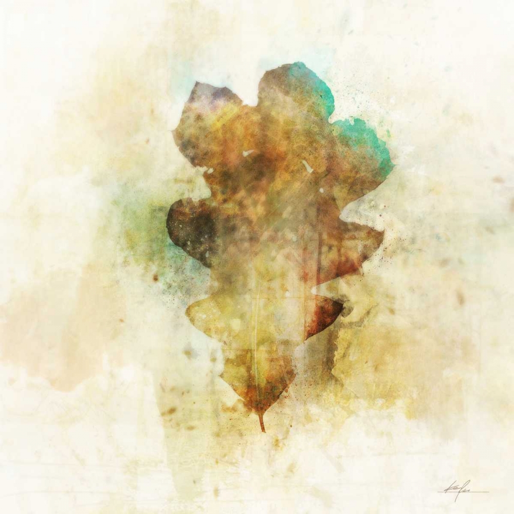 Falling Oak Leaf art print by Ken Roko for $57.95 CAD