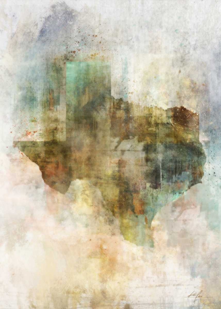 Earth Tones Texas art print by Ken Roko for $57.95 CAD