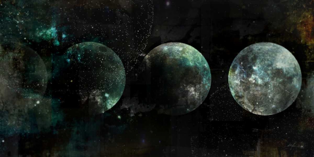 Moon Phases art print by Ken Roko for $57.95 CAD