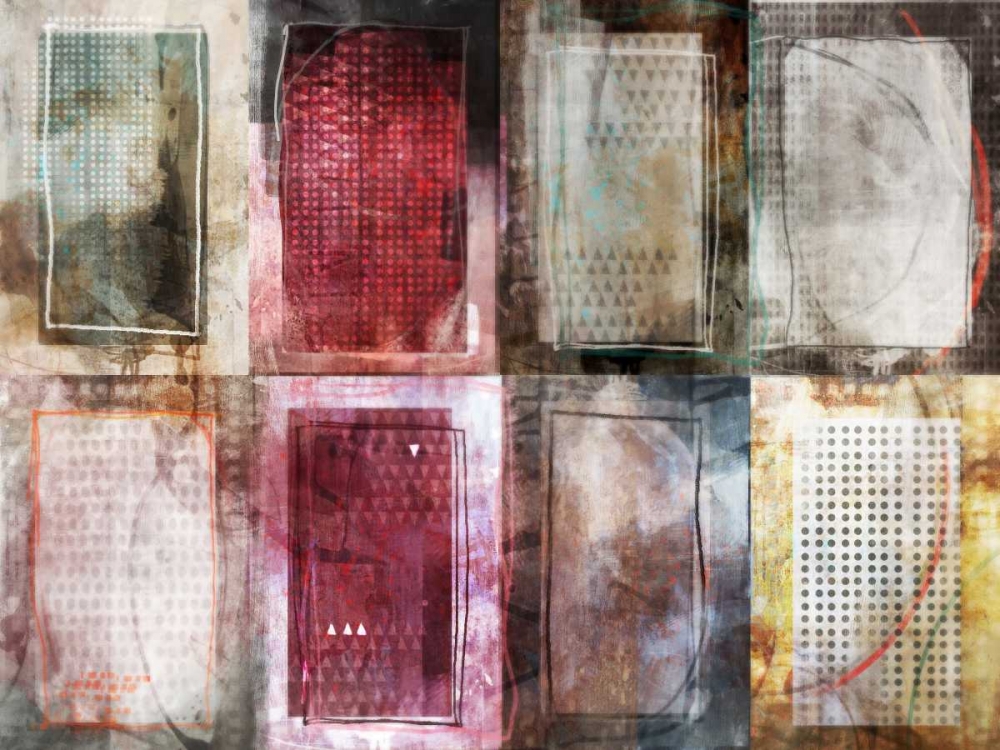 Grid Block art print by Ken Roko for $57.95 CAD