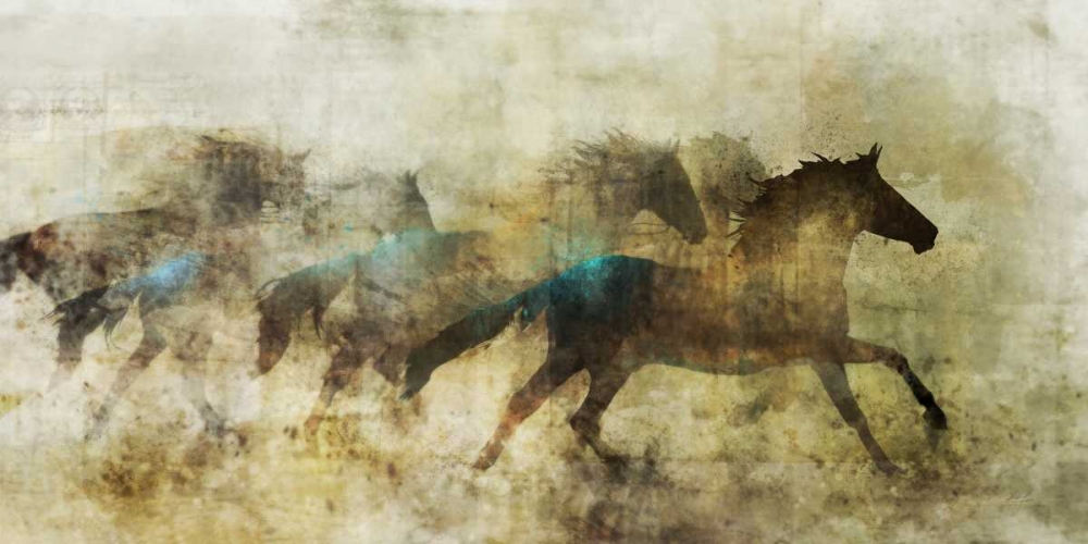 Horses, Beautiful And Free art print by Ken Roko for $57.95 CAD