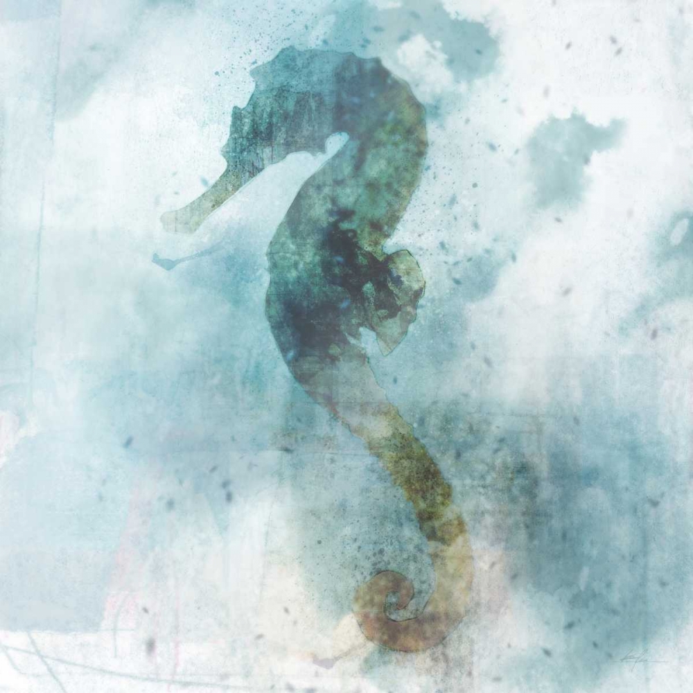 Coatal Mist Seahorse art print by Ken Roko for $57.95 CAD