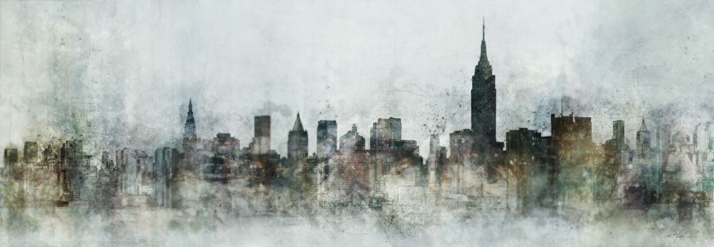 Big City Skyline art print by Ken Roko for $57.95 CAD