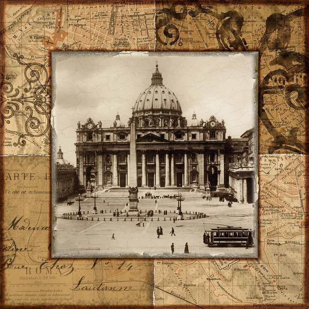Vatican Dome art print by Studio Voltaire for $57.95 CAD