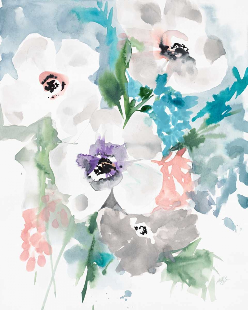 Bright Bouquet 1 art print by Megan Swartz for $57.95 CAD