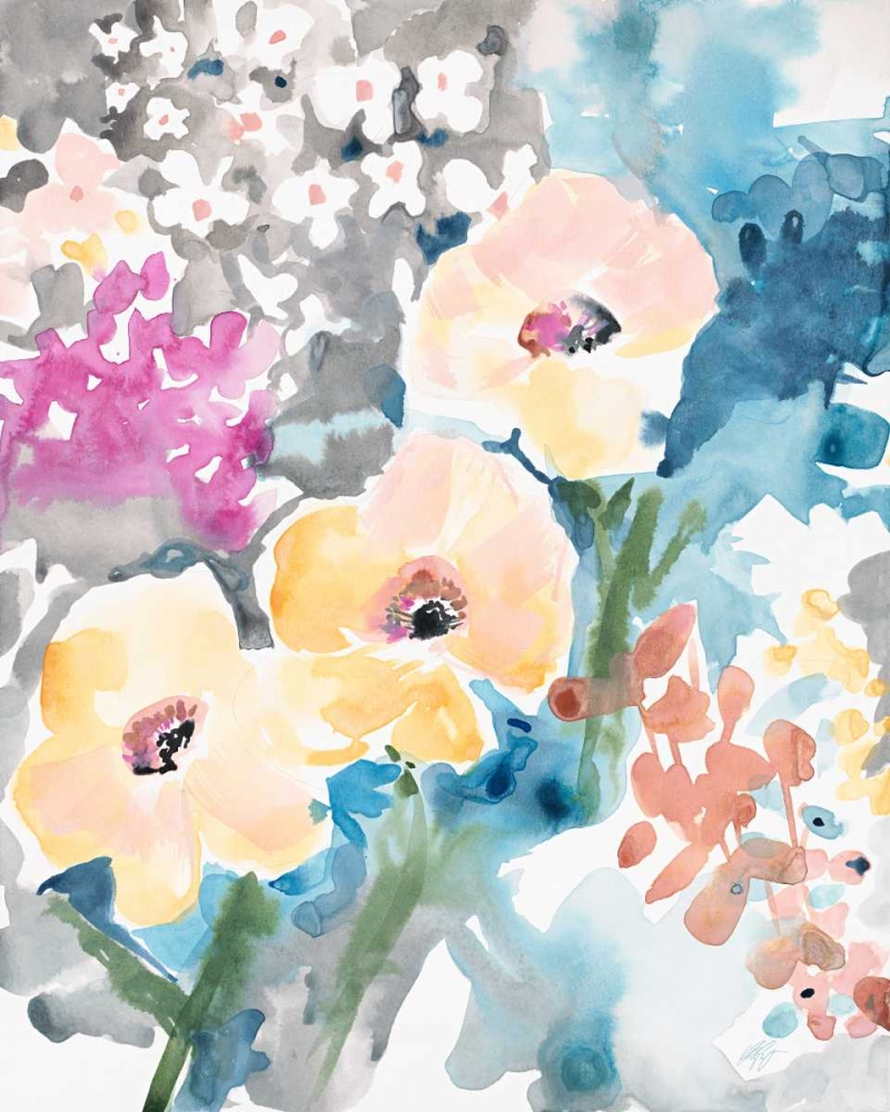 Bright Bouquet 2 art print by Megan Swartz for $57.95 CAD