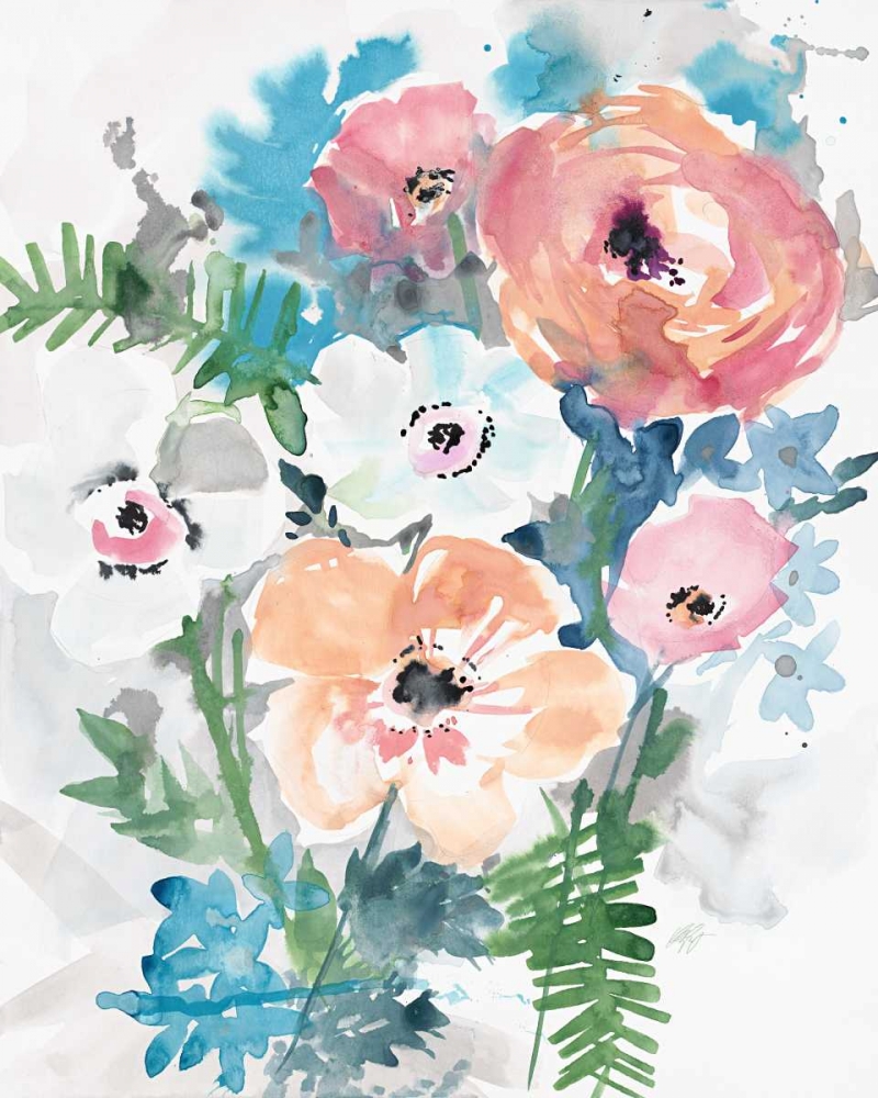 Bright Bouquet 3 art print by Megan Swartz for $57.95 CAD
