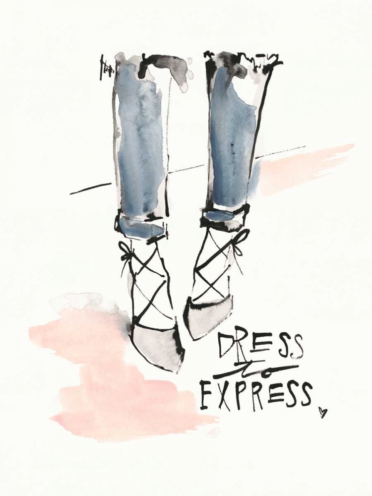 Dress to express art print by Megan Swartz for $57.95 CAD