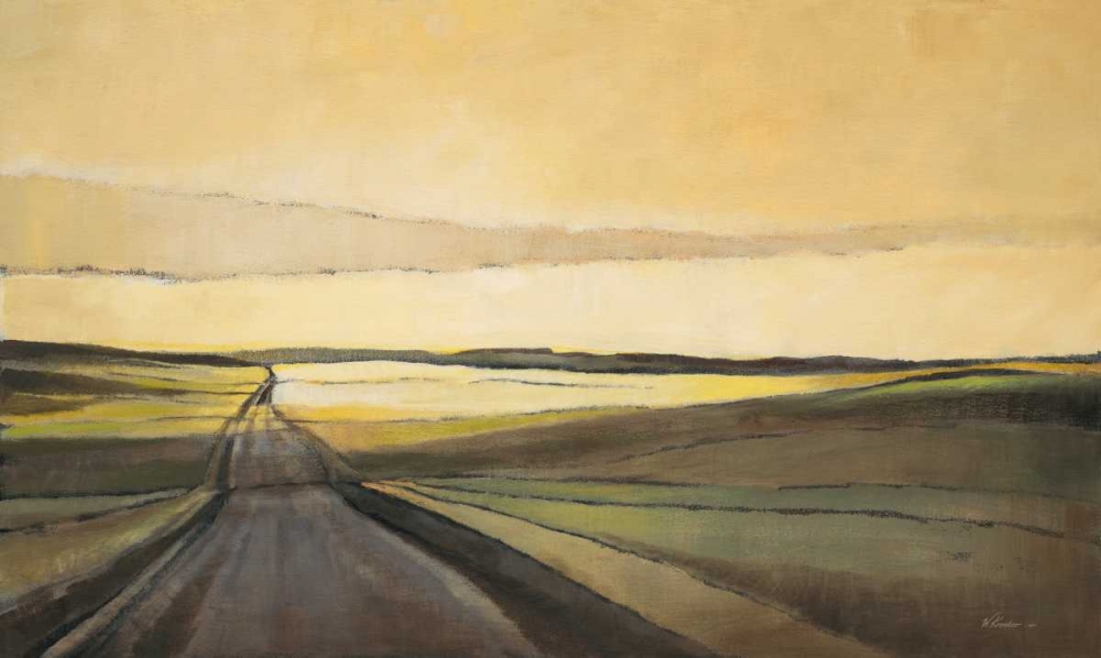 Long Road art print by Wendy Kroeker for $57.95 CAD