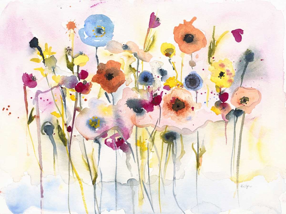Junes Flowers art print by Karin Johannesson for $57.95 CAD