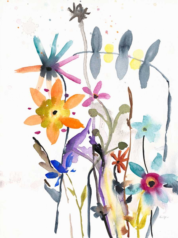 Flower Bedlam art print by Karin Johannesson for $57.95 CAD