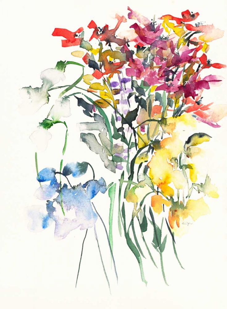 Garden Soiree 1 art print by Karin Johannesson for $57.95 CAD