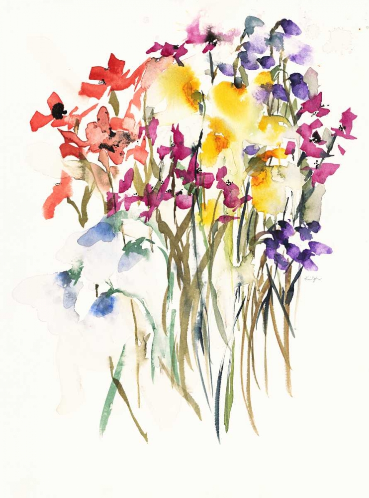 Garden Soiree 2 art print by Karin Johannesson for $57.95 CAD