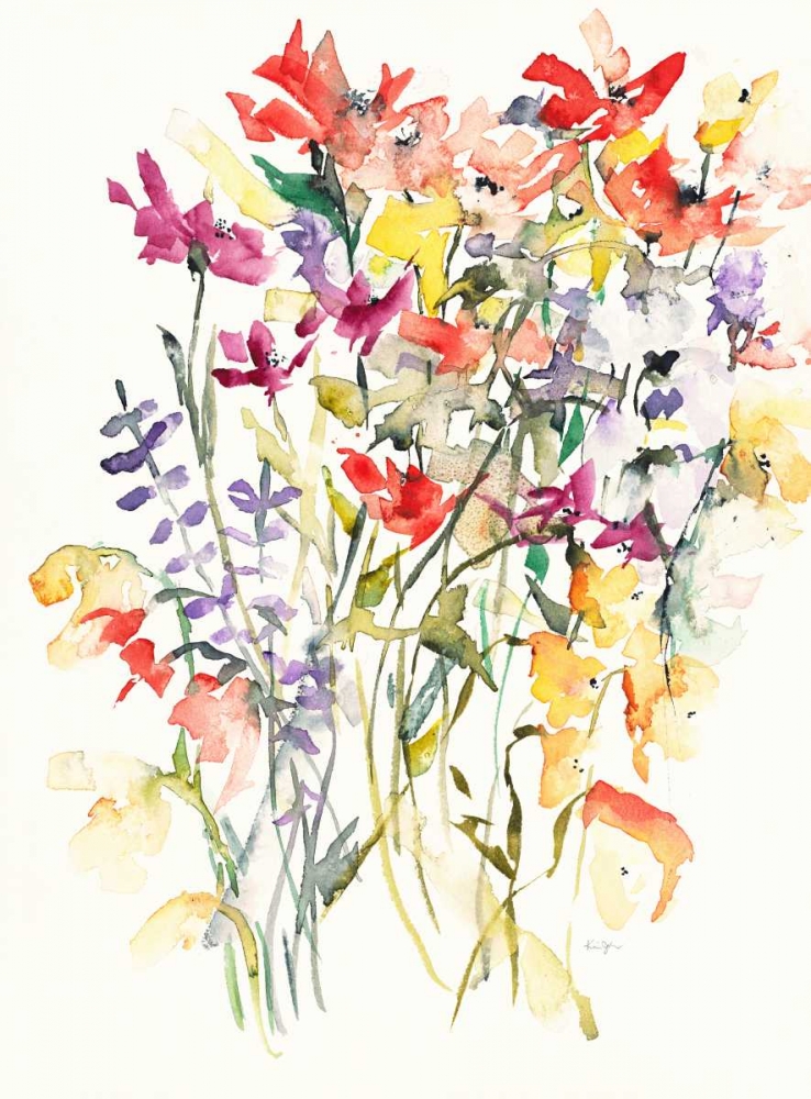 Laughing Lupines 1 art print by Karin Johannesson for $57.95 CAD