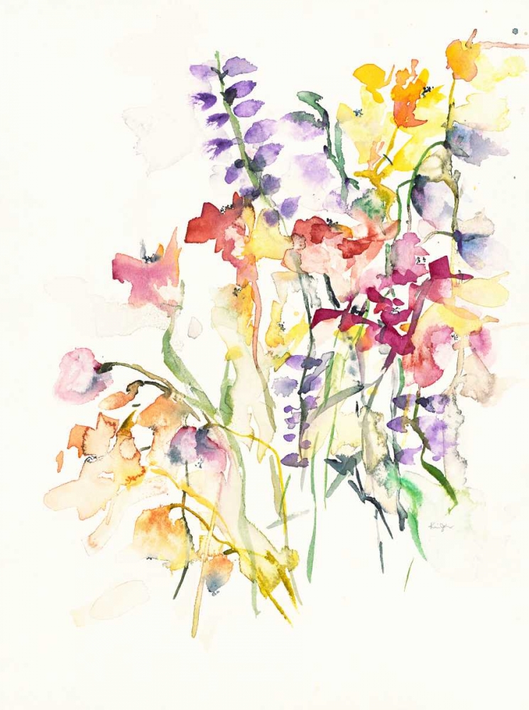 Laughing Lupines 2 art print by Karin Johannesson for $57.95 CAD