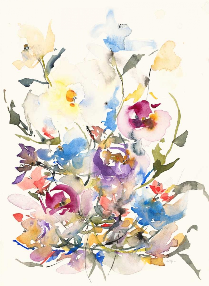 Blissful Garden art print by Karin Johannesson for $57.95 CAD