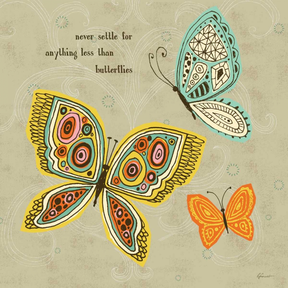 Ragtag Butterfly 3 art print by Richard Faust for $57.95 CAD