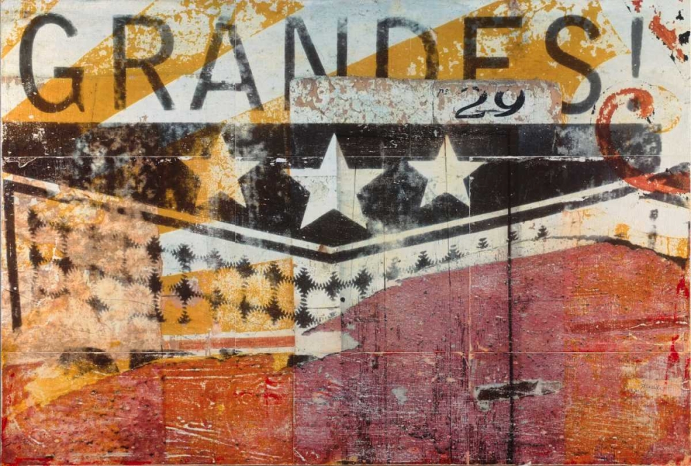 Urban Collage Grande art print by Deanna Fainelli for $57.95 CAD