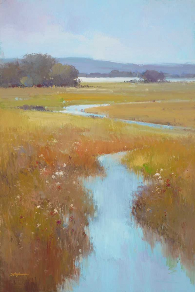 Misty River art print by Stefano for $57.95 CAD