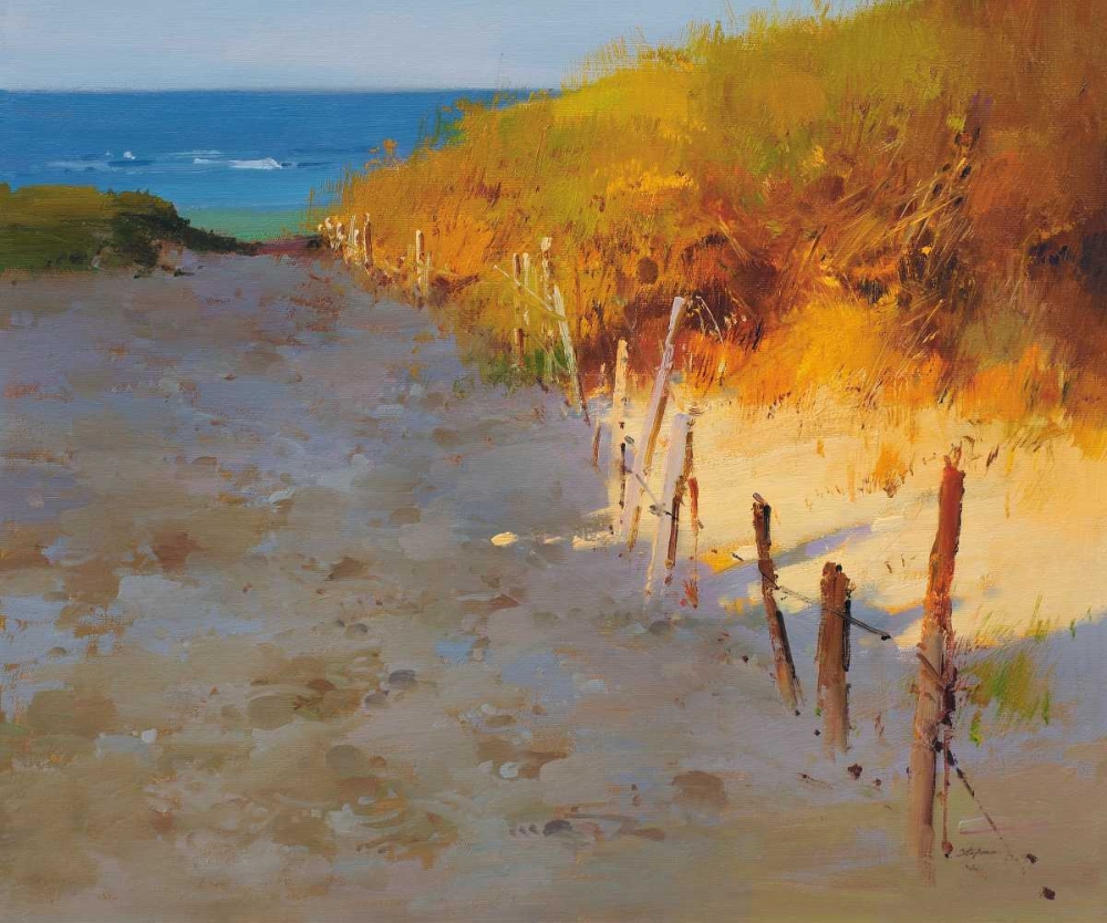 Sunset Beach art print by Stefano for $57.95 CAD