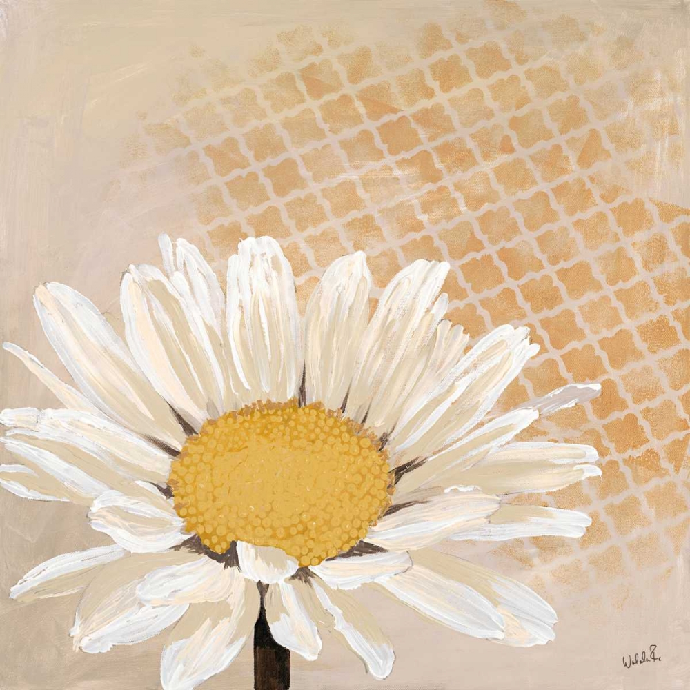 Moroccan Daisy 1 art print by Walela R. for $57.95 CAD