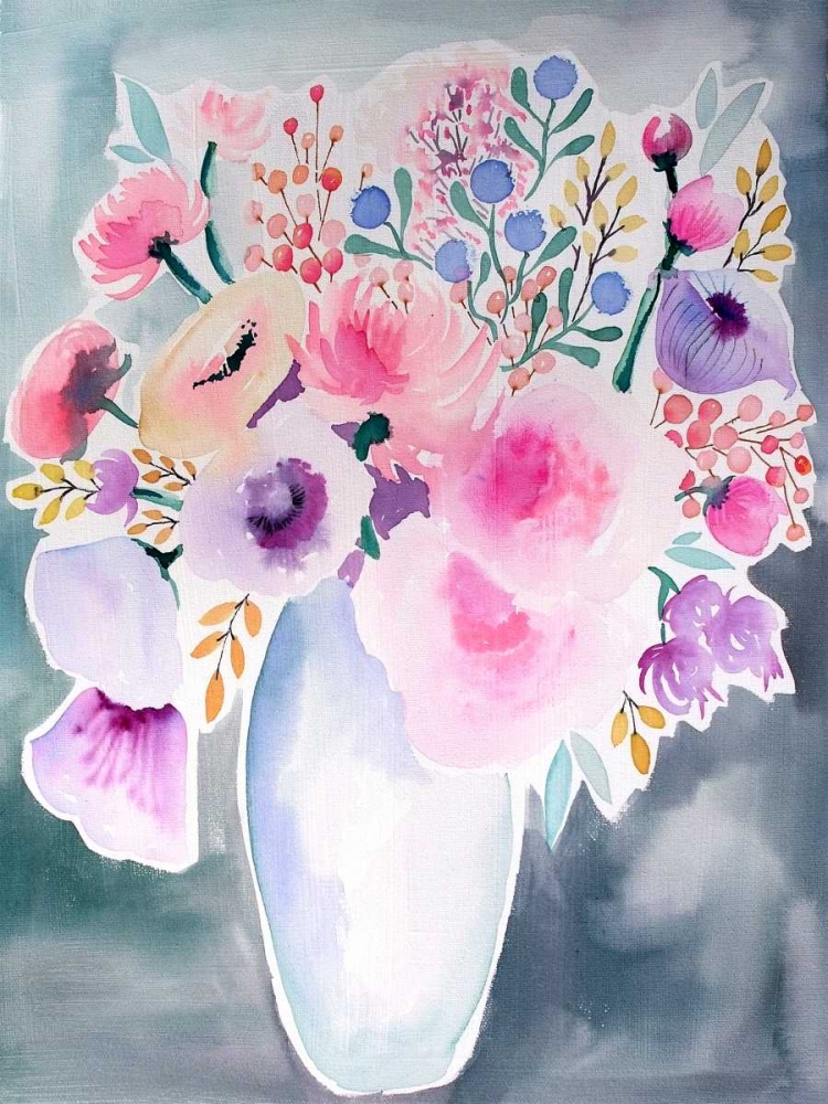 Spring Showers Bouquet art print by Esther Bley Designs for $57.95 CAD