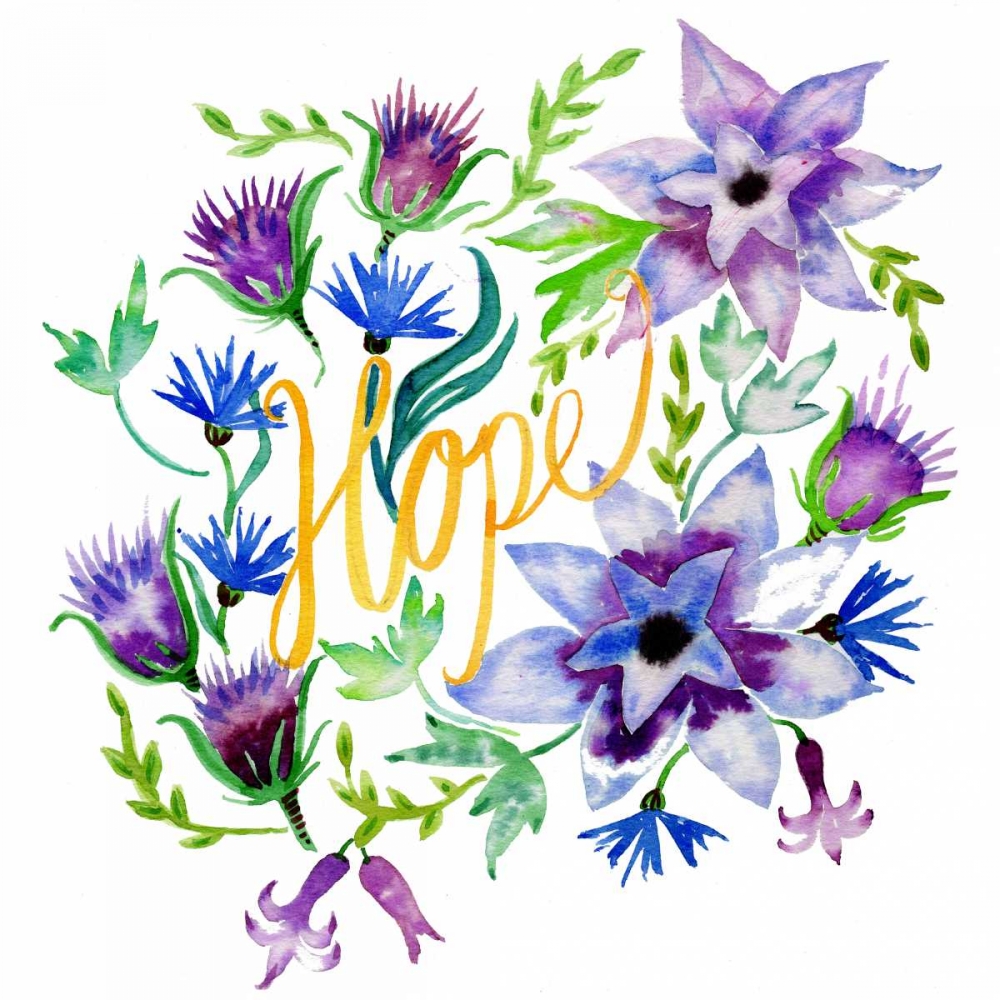 Hope, Enchanted Garden art print by Esther Bley Designs for $57.95 CAD