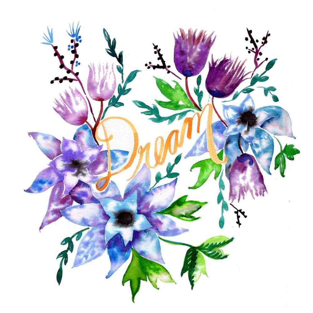 Dream, Enchanted Garden art print by Esther Bley Designs for $57.95 CAD