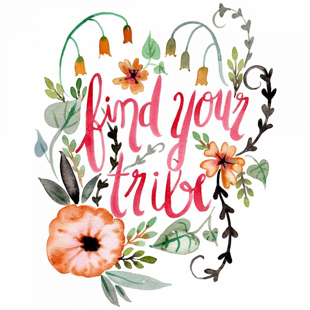 Find Your Tribe art print by Esther Bley Designs for $57.95 CAD
