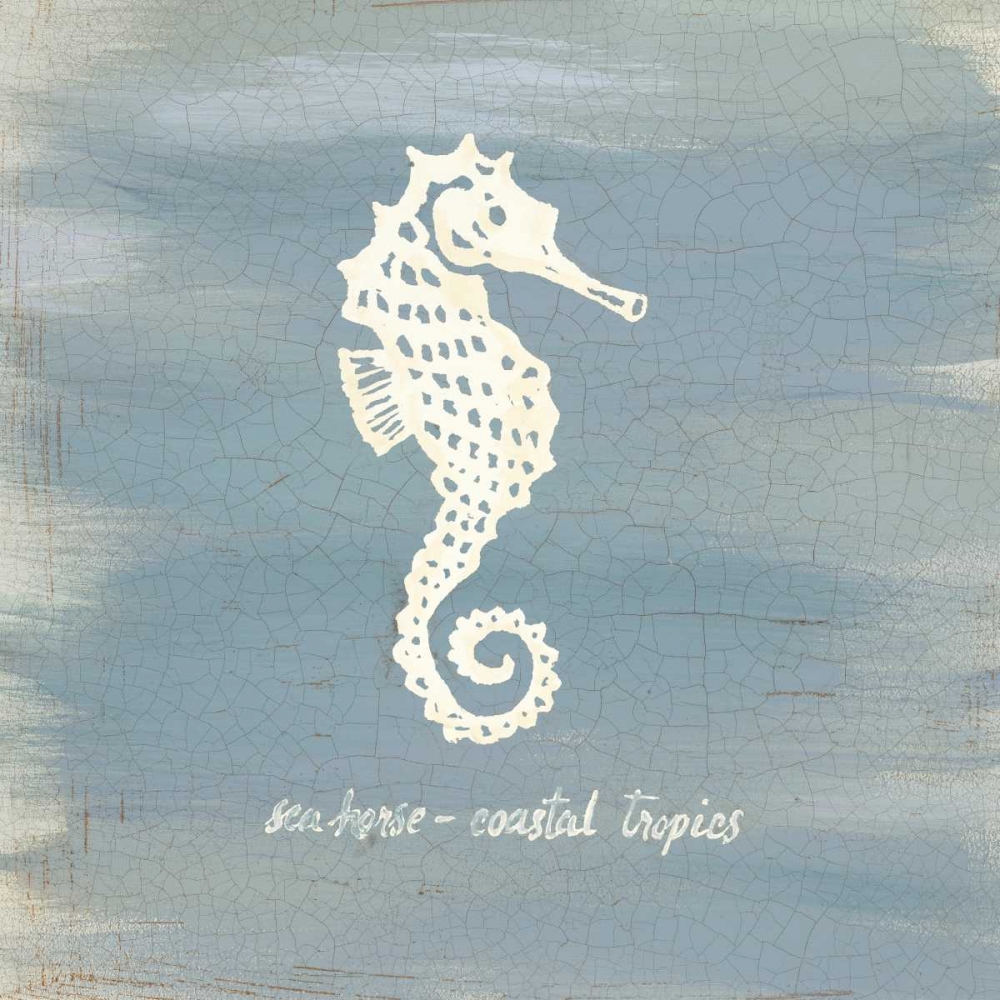 Imperial Seahorse art print by Z Studio for $57.95 CAD