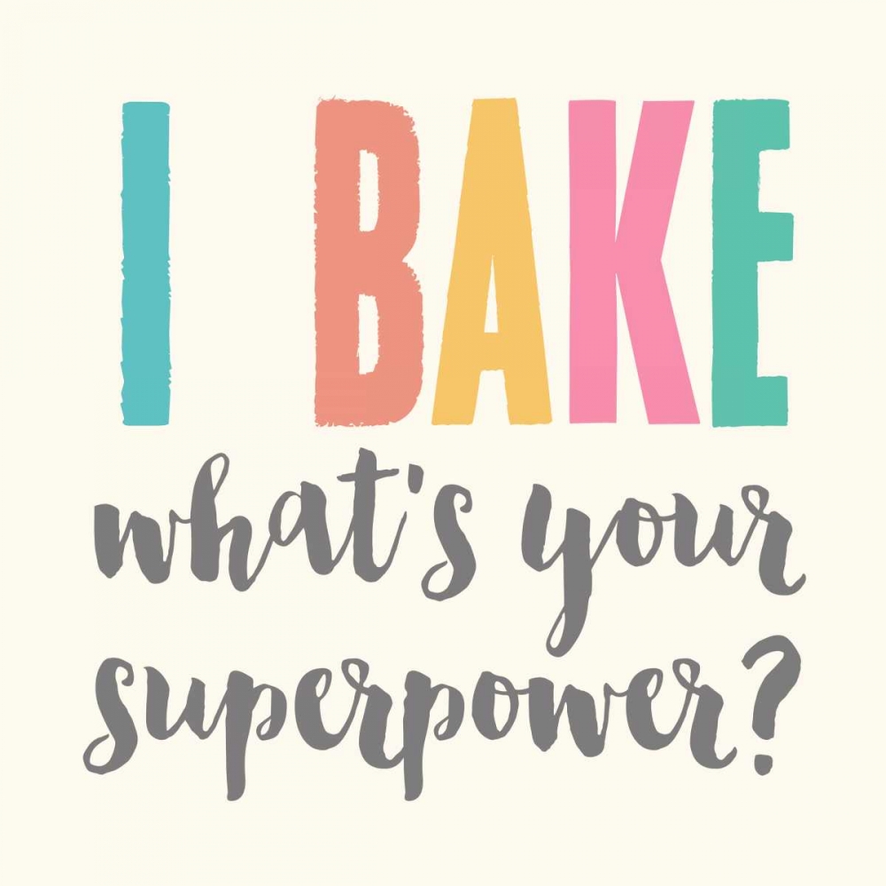 I Bake art print by Z Studio for $57.95 CAD