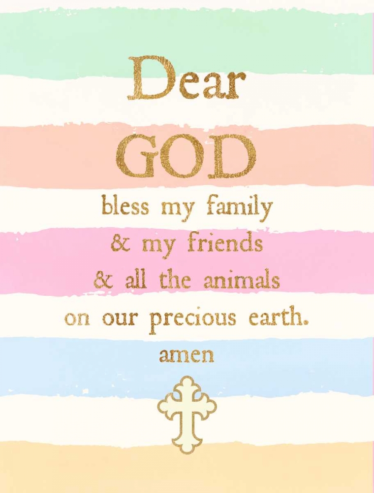 Dear God art print by Bella Dos Santos for $57.95 CAD