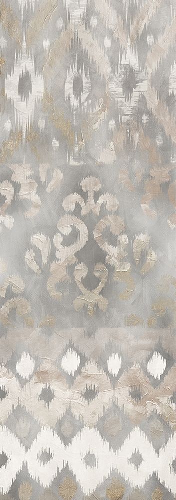 Silk Ikat Panel 3 art print by Bella Dos Santos for $57.95 CAD