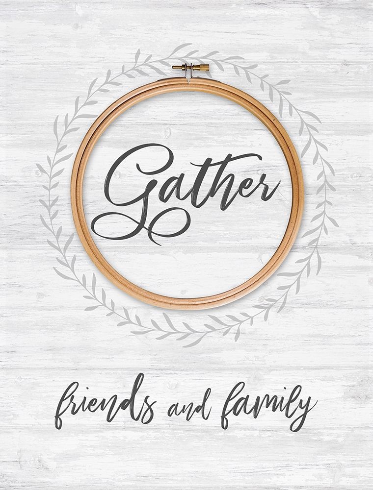 Gather Friends and Family art print by Bella Dos Santos for $57.95 CAD