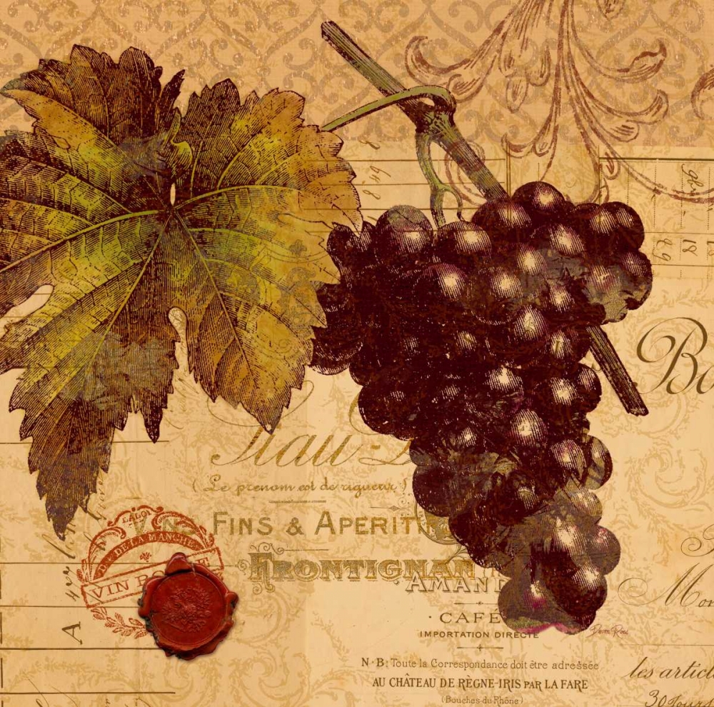 Estate Vintage Rouge art print by Devon Ross for $57.95 CAD