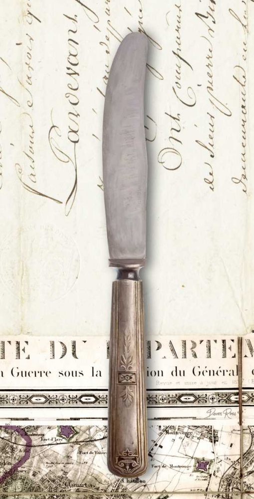 French Cuisine Knife art print by Devon Ross for $57.95 CAD
