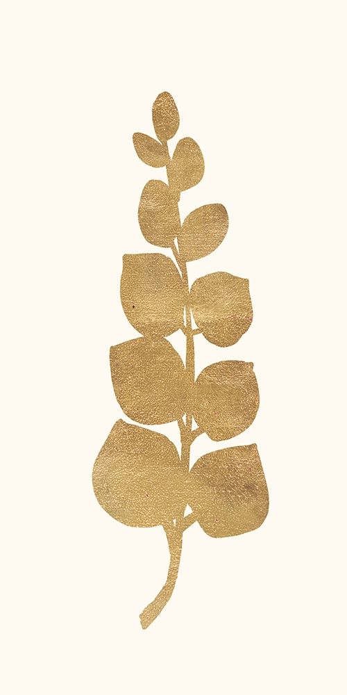 Gold Botanical 4 art print by Devon Ross for $57.95 CAD