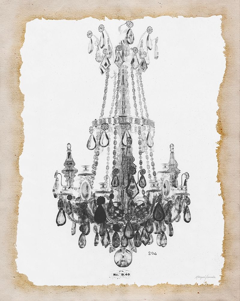 Paris Chandelier 1 art print by Morgan Yamada for $57.95 CAD