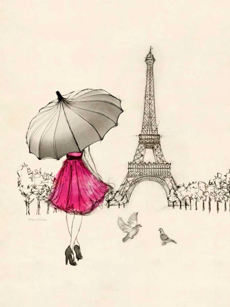 Sketching a Parisian Memory art print by Morgan Yamada for $57.95 CAD